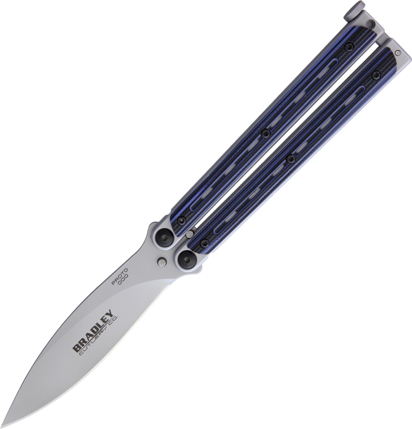 Kimura Butterfly Blue and Black Spear Point