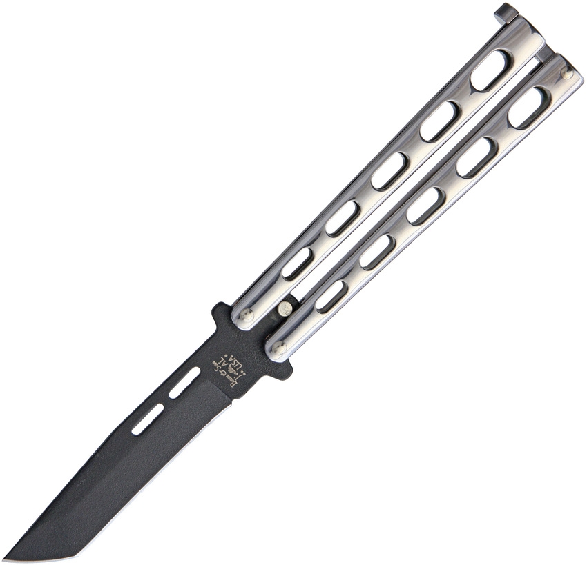 High Carbon Steel Tanto Blade Butterfly Knife
