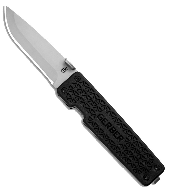 Gerber Pocket Square Liner Lock Knife Black GFN