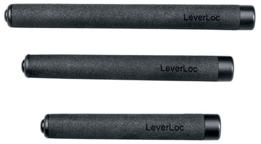L26FB LeverLoc Baton, Black Chrome, Foam Grip, 26 in. ASP72611