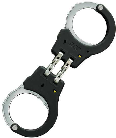 Hinged Handcuffs, Black ASP56111