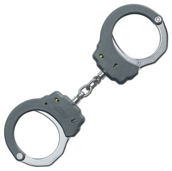 Identifier Chain Handcuffs, Gray ASP56107