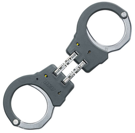 Identifier Hinged Handcuff, Gray ASP56117