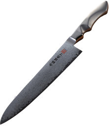 All Stainless Ultra-Chef Gyuto Knife, 9.5 in., Damascus, ALAM-SC9