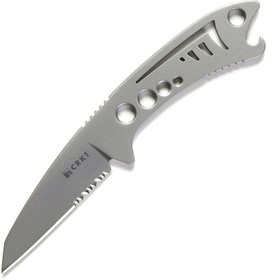 Krein Dogfish Neck Knife, ComboEdge, Kydex Sheath CR2371