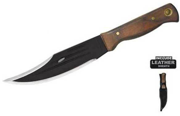 Jungle Bowie Knife, Walnut Handle, Blac, 3104-HC