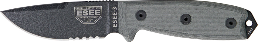 ESEE Model 3 Part Serrated 3SCP