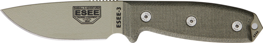 ESEE Model 3 Standard Edge RC3PDT