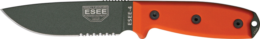 ESEE Model 4 Part Serrated RC4SOD