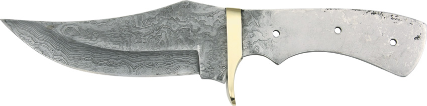 Knife Blade Damascus Clip 044G