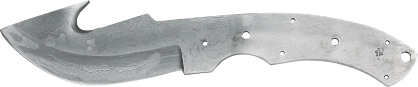 Knife Blade Damascus Guthook L022