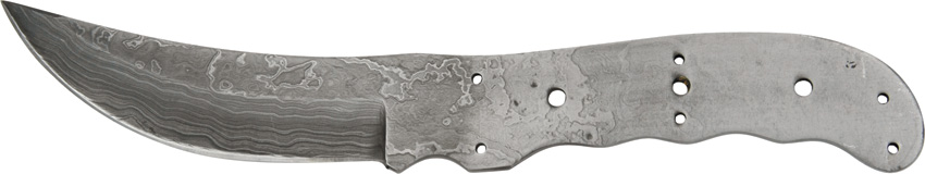 knife Blade Damascus Upswept K40D