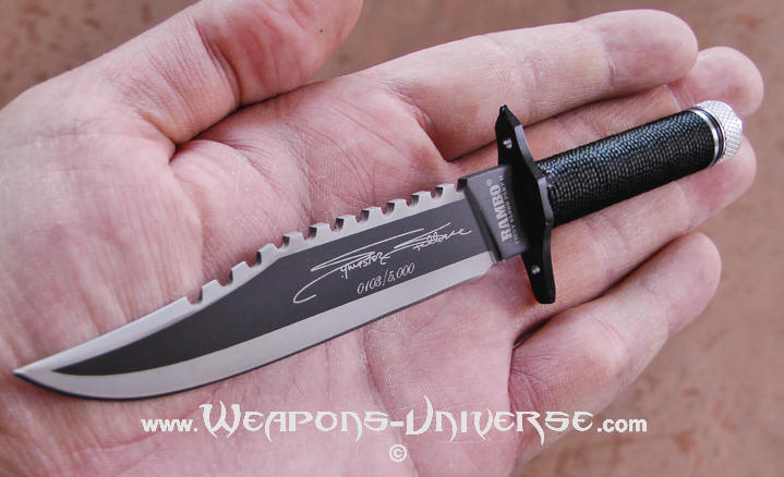 Rambo II Knife Miniature, Limited Edition - #RBM2SS