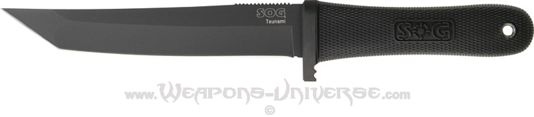 Tsunami, Black TiNi, SOG Knives, TS-02