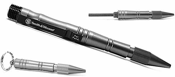 Smith & Wesson Tactical Pen 2 Grey w/ fire striker, SWPEN2G
