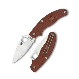 UK Penknife, Maroon FRN Handle, Plain, C94PMR