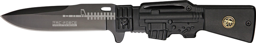 Tac Force Gun Stock Linerlock, 706BK