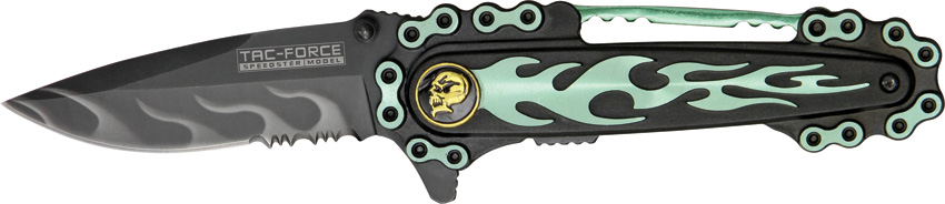 Tac Force Motorcycle Linerlock, 628GN