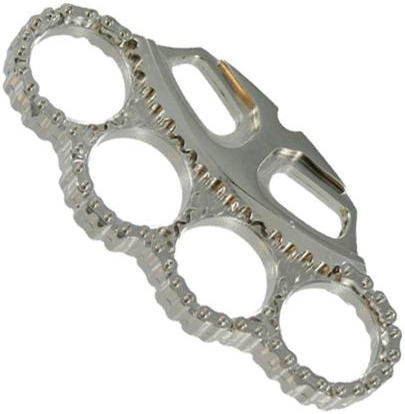 Chain Brass Knuckles, Chrome