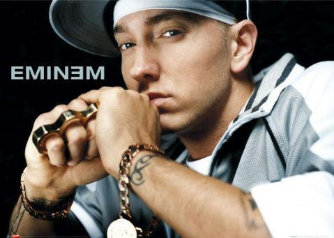 Even Eminem packs brass knuckles!