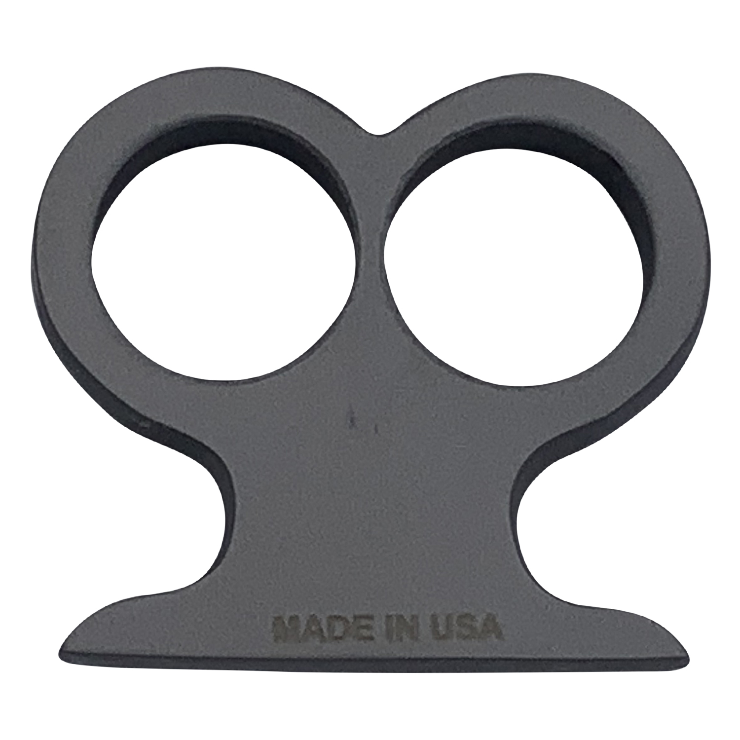 CI 220 TF GY 1 Cerakote Made in USA Two Finger Brass Knuckles Deep Silver