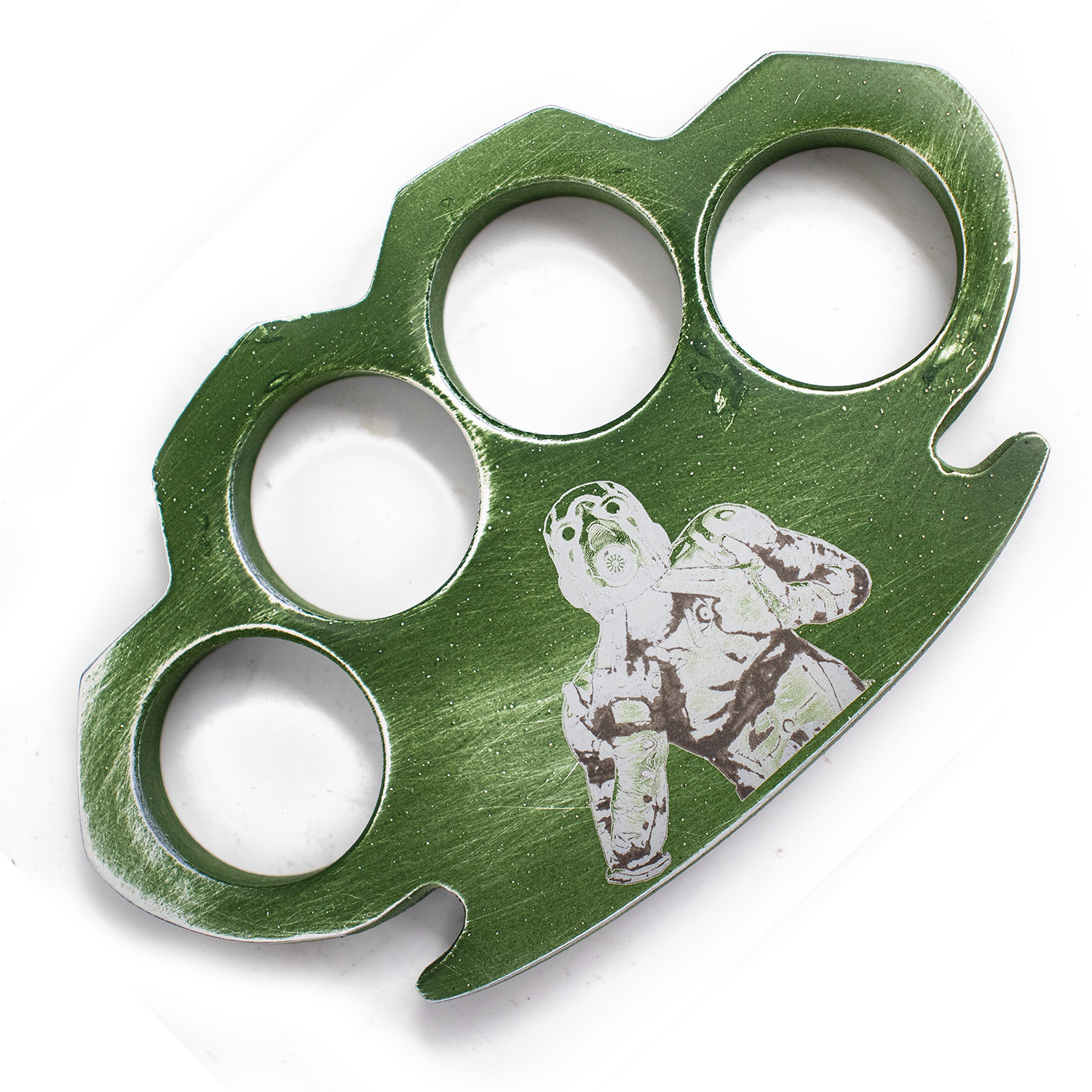 CI 300 P DGR PSY Cerakote Made in USA Brass Knuckles Distressed Green Psycho