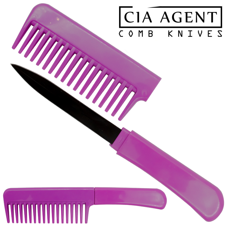 CIA Agent Comb Knife, Purple
