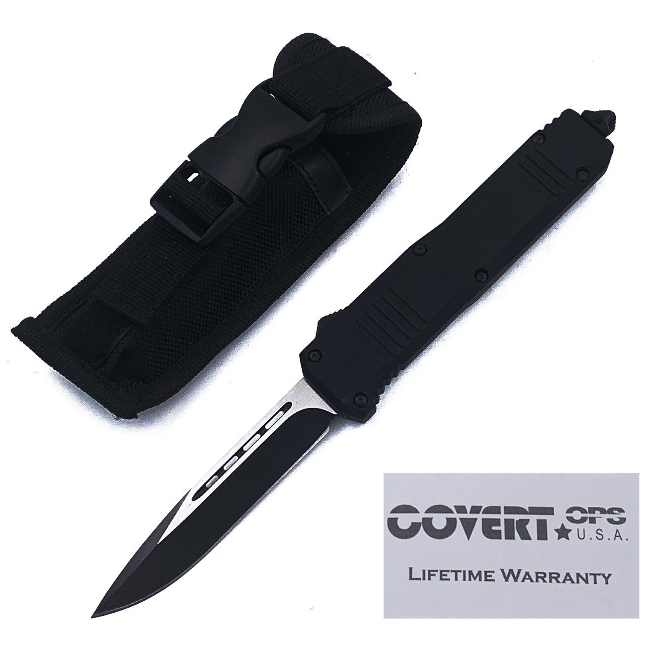 Covert Ops OTF Out The Front Automatic Drop Point Knife