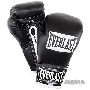 Everlast Pro Fight Gloves - Black, 810100