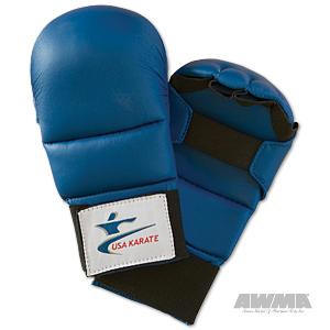 NKF USA Karate Gloves - Blue, 7846