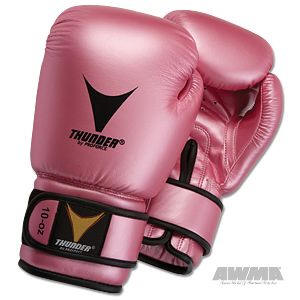 ProForce Thunder Boxing Gloves - Pink Metallic, 8715