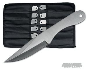 6 12pc. Silver Shadow Throwing Knife Set, 210940