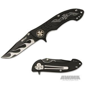 Black Chopper Folding Knife, 10213