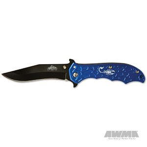 Pocket Knife-Black Blue, 10380