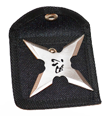 Two-Toned Tolerance Star, 4 Pointed, Silver, 3 inches, Z-1017-SL