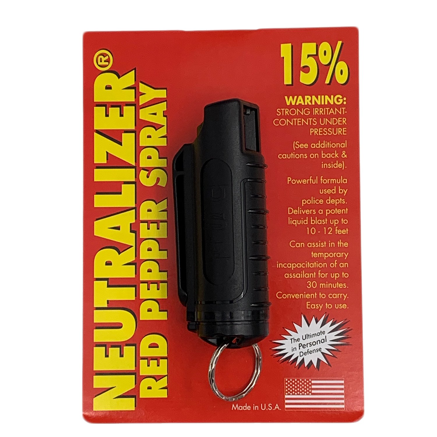 Neutralizer Pepper Spray   Black
