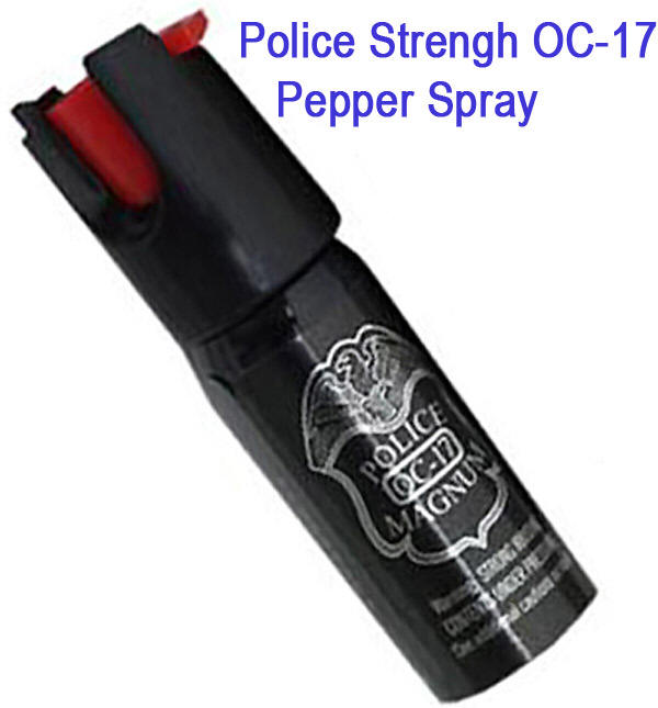 2 oz Pepper Spray-Police Strength OC-17 Magnum