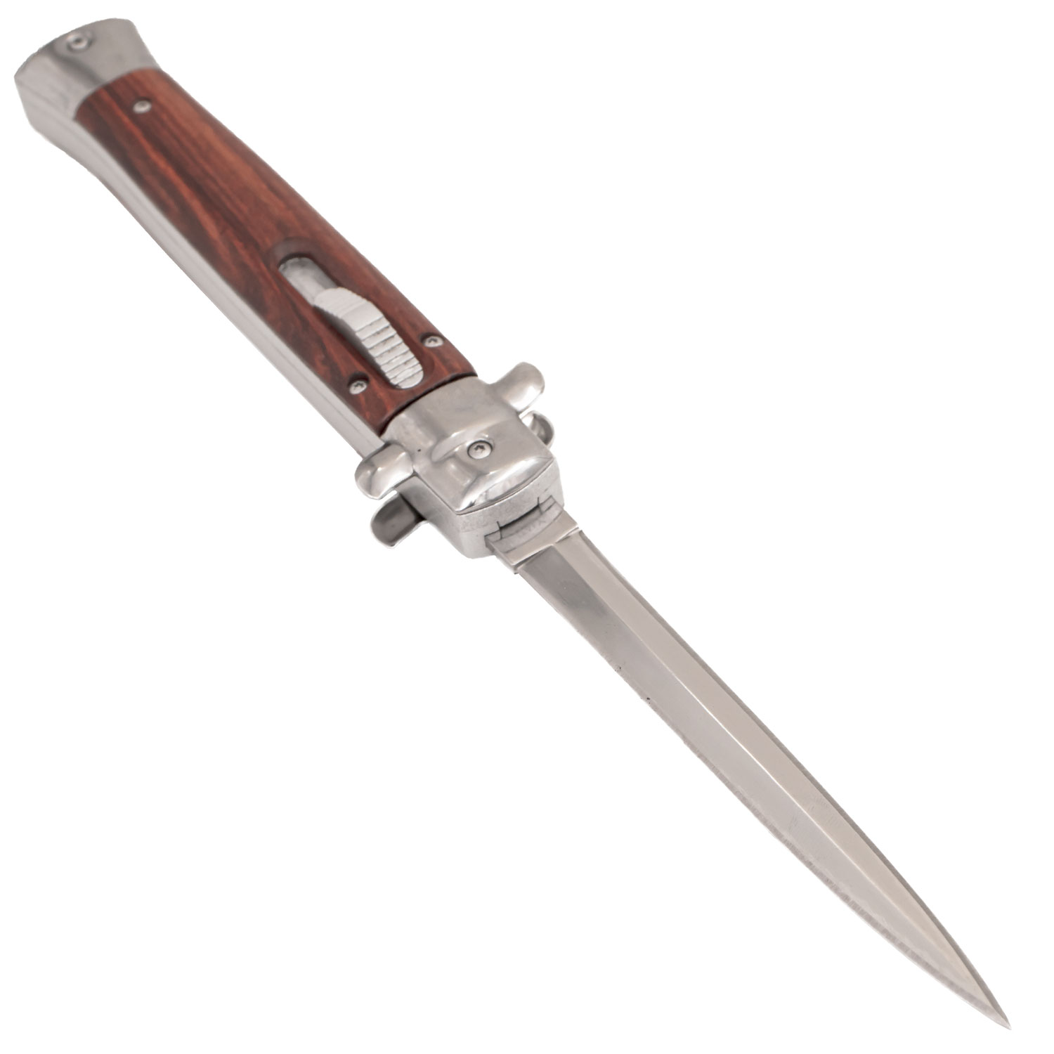 10 Inch Automatic OTF Switchblade Mob Monster Wood