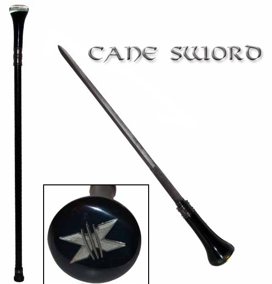 33.5" Walking Cane with Hidden Sword-X-MEN