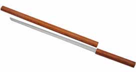 Orange Single Wood Sword