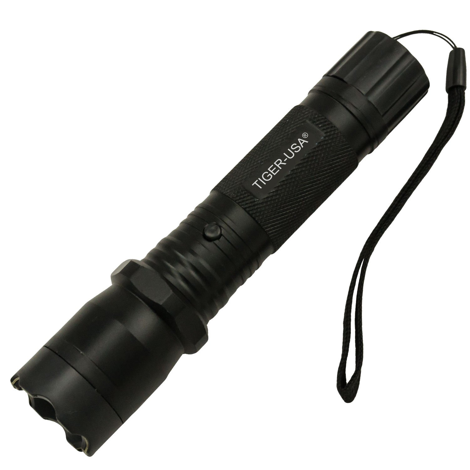 Tiger USA Xtreme® 100 Mill V Tiger Omega Stun Gun Flashlight (Black)