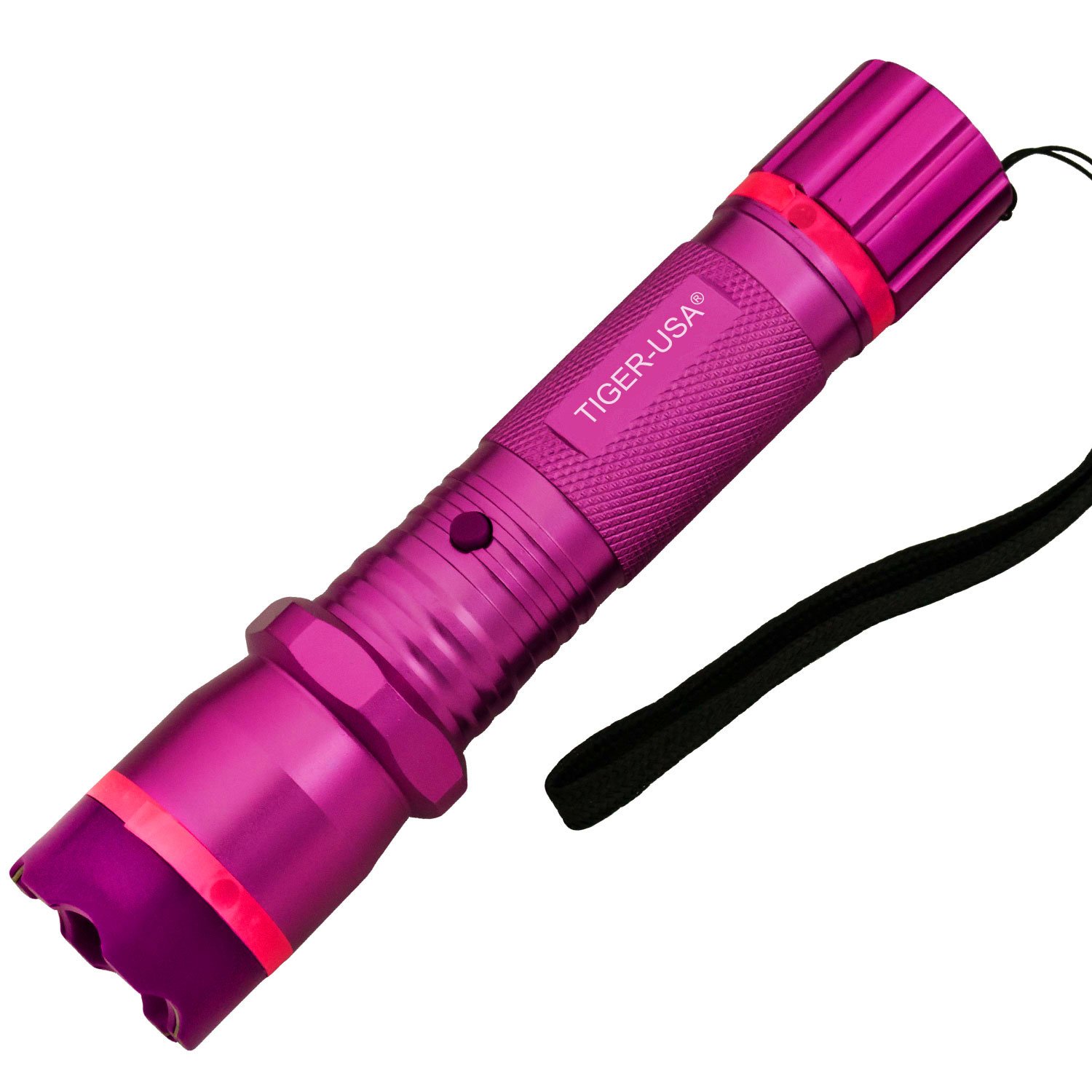 Tiger USA Xtreme® 100 Mill V Tiger Omega Stun Gun Flashlight (Pink)