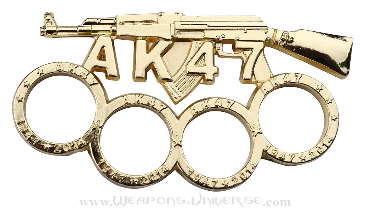 AK-47 Brass Knuckles, Gold