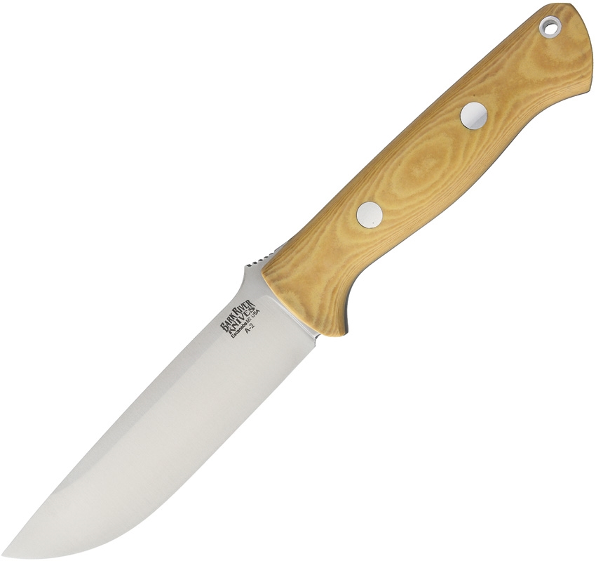 Bark River BA07115MAI Bravo 1.25 Ivory Micarta Knife