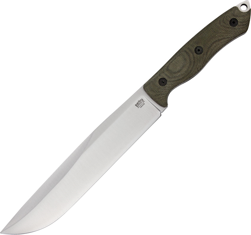 Bark River BA168MGC STS-8 Green Micarta Knife