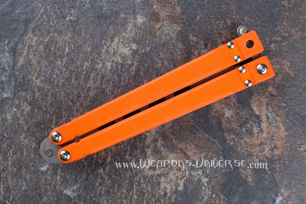 Bear Ops 201OR4P Butterfly Knife Trainer Bear Song