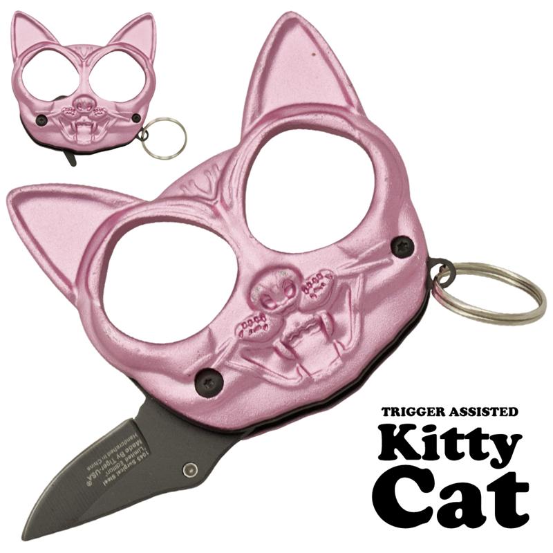 Black Cat Public Safety Jabber and Knife, Pink