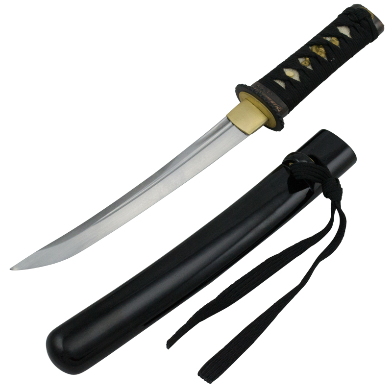 Black tant Samurai Blade Jet Black Scabbard