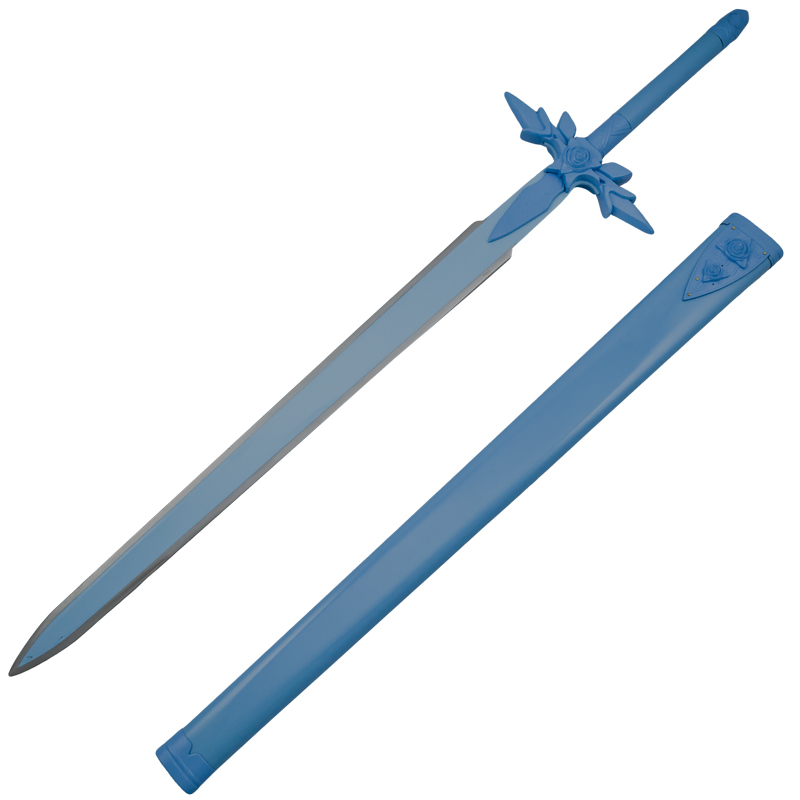 Blue Rose Prince Costume Sword with Scabbard