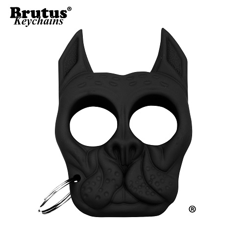 Brutus Self-Defense Keychain ABS Knuckles, Black